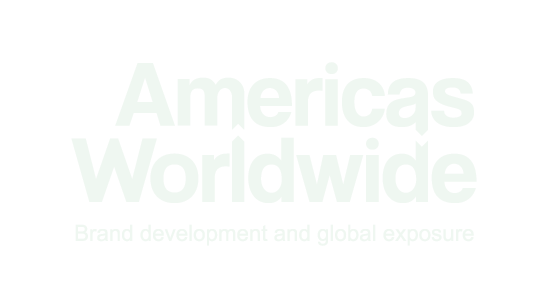 Americas Worldwide Logo White